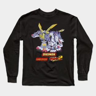 Gabumon Evolutions-For Digimon Rumble Arena lovers Long Sleeve T-Shirt